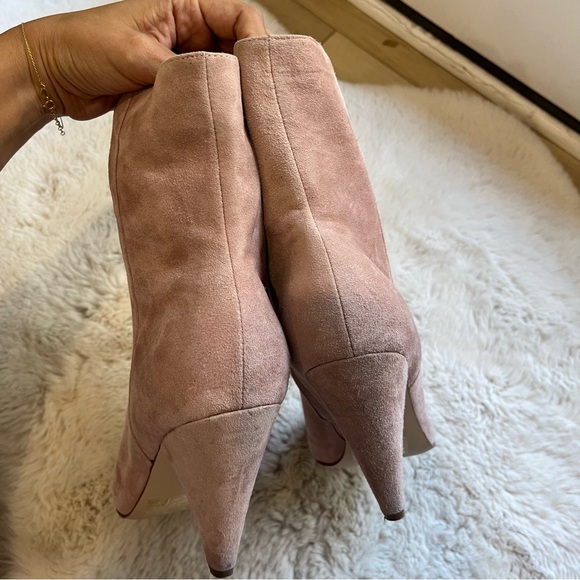 Silent D Anthropologie Apage Boots in Blush Pink size 40 - Picture 5 of 13